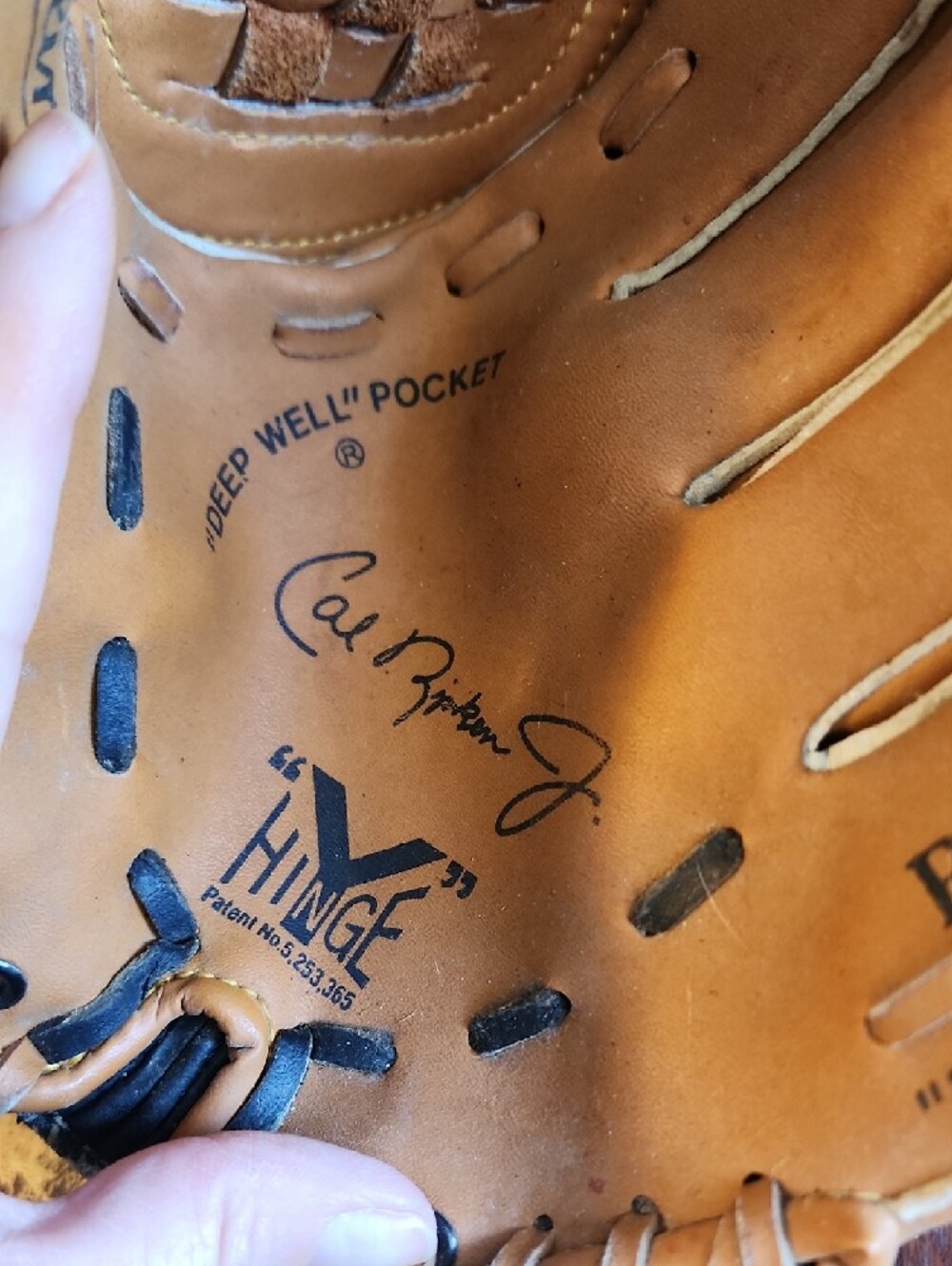 Vintage Rawlings RBG 129 11" Left Hand Thrower Baseball Glove - Picture 3 of 7